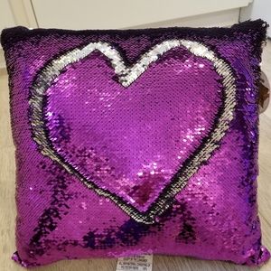 17"Mermaid Reversible Sequin Pillows